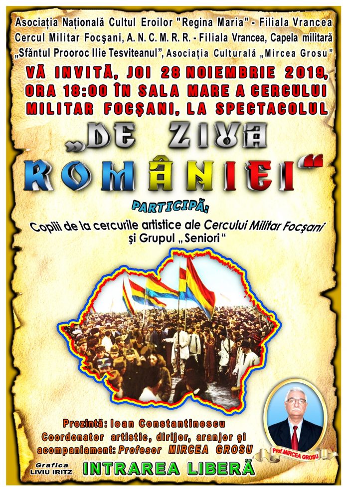 Afis spectacol cercul militar