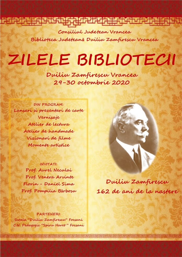 afis zilelel bibliotecii 2020