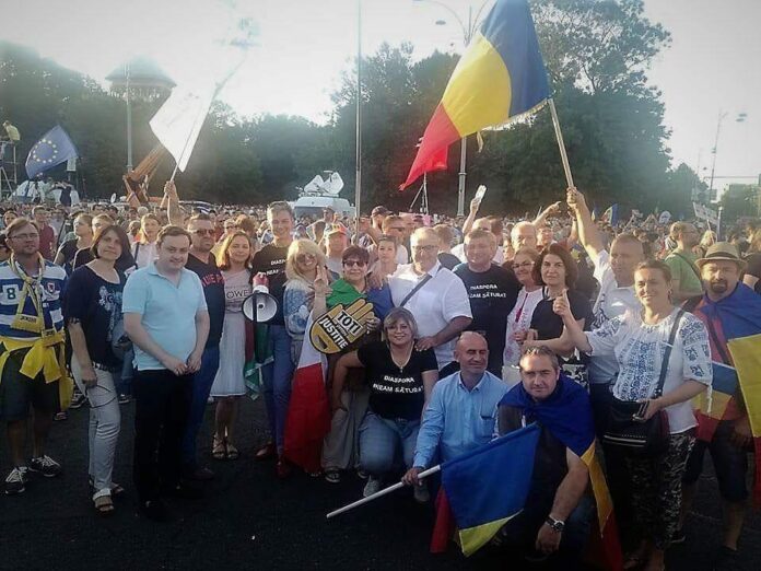 Burdusa protest 10 august 2018
