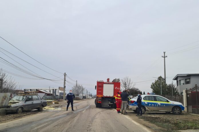 incendiu masina