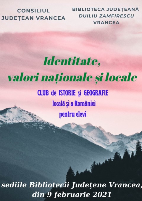 Club de istorie şi geografie locală şi a României