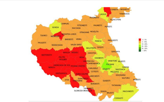 harta vaccinarea vrancea