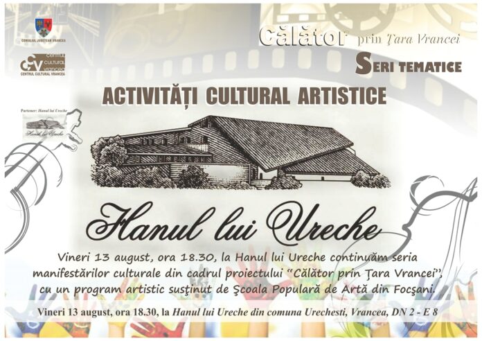 Afiș Hanul lui Ureche 13.08.2021