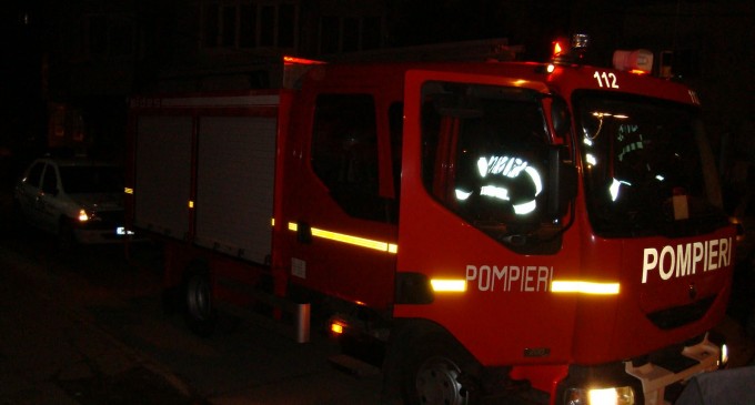 incendiu masina