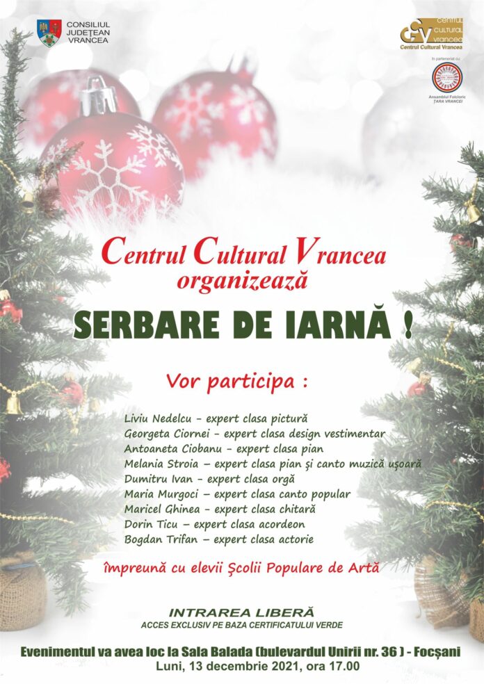 Afis final serbare 13.12.2021