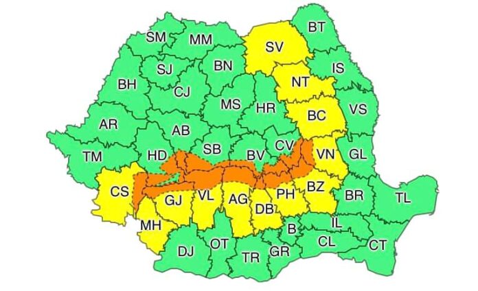 avertizare meteo
