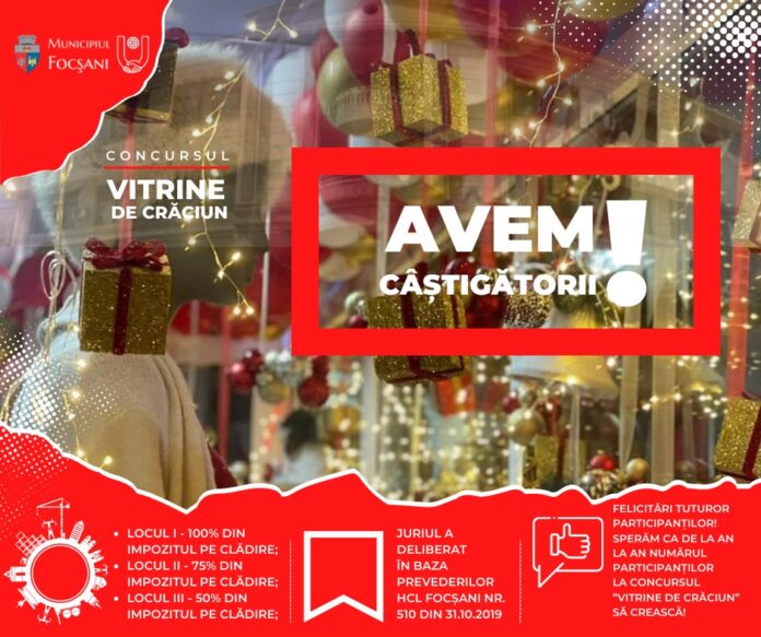 vitrine de craciun