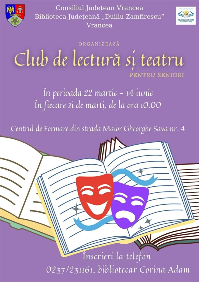 afis clubul de lectura