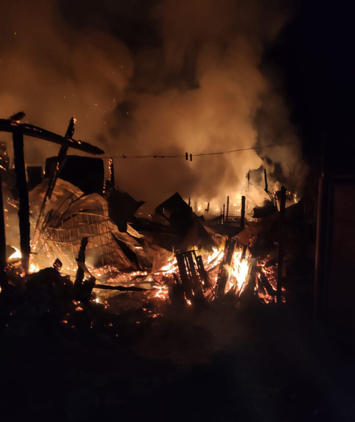 incendiu racoasa