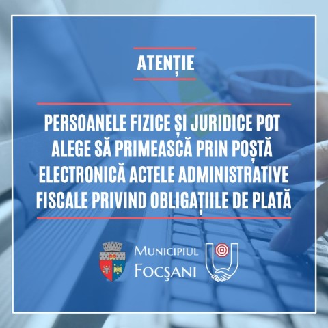 primaria focsani anunt