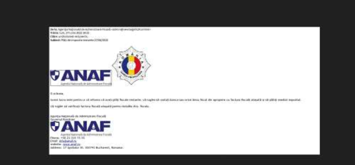 email fals anaf