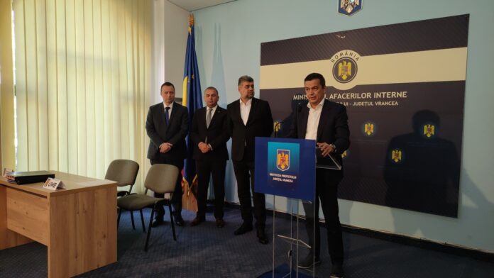 Grindeanu Focsani prefectura