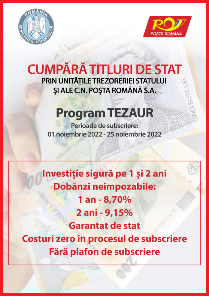 Afis promovare titluri de stat - noiembrie 2022