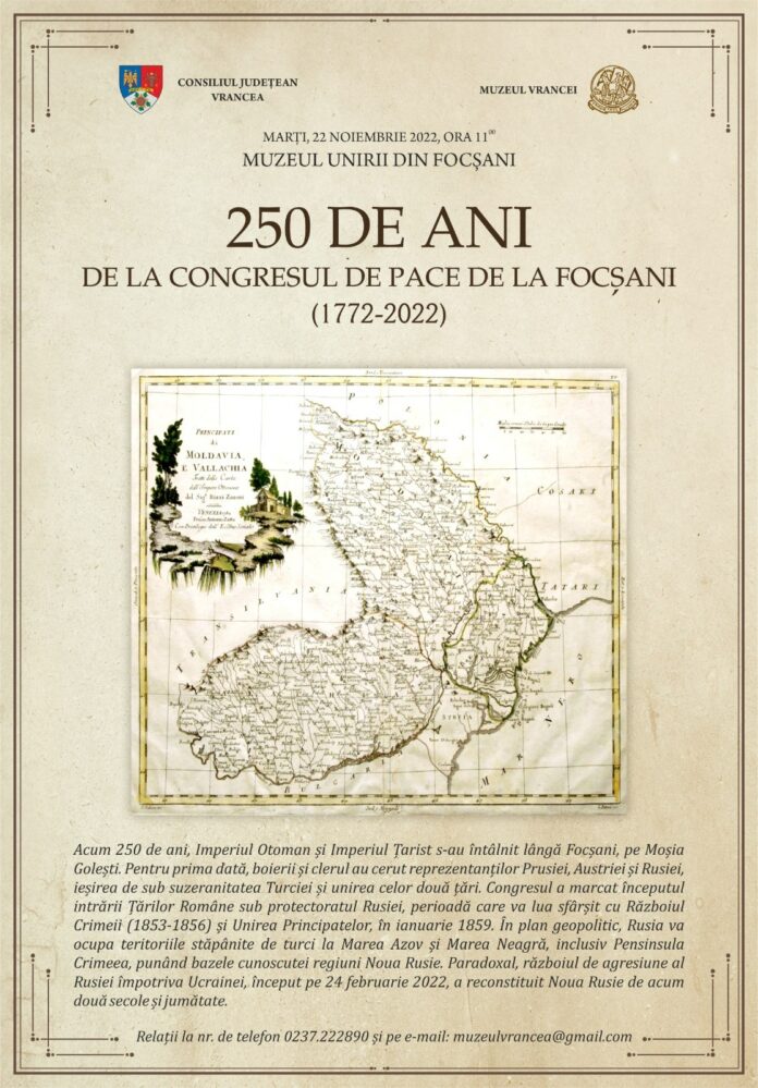 Afis_congresul de pace de la Focsani