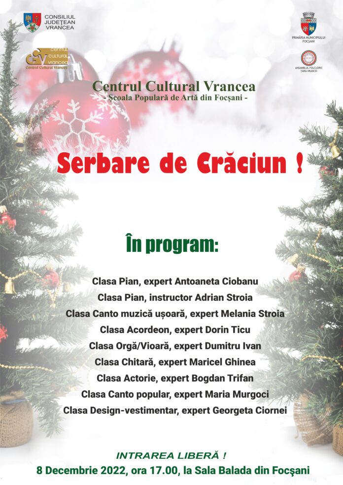 Serbare 8 dec. Sala Balada