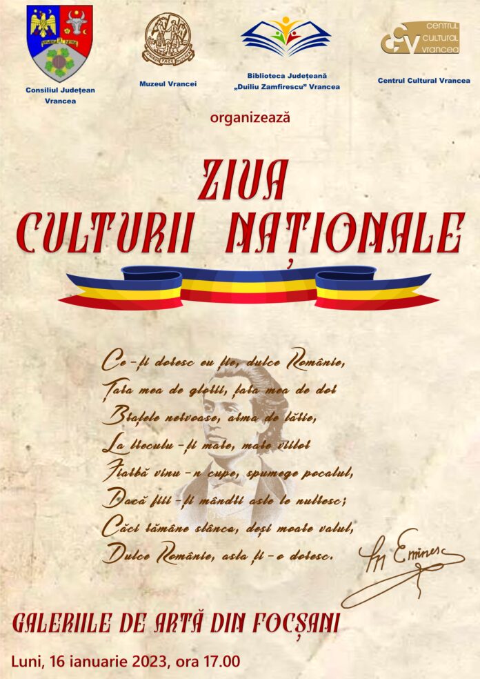 Ziua Culturii Naționale 2023