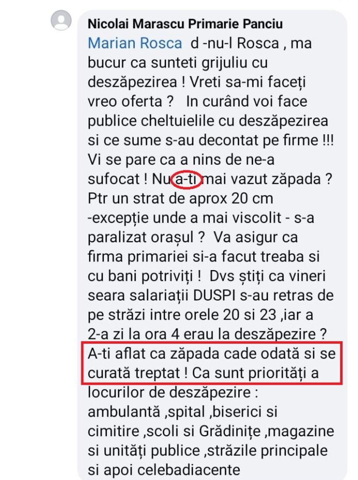 marascu postare fb