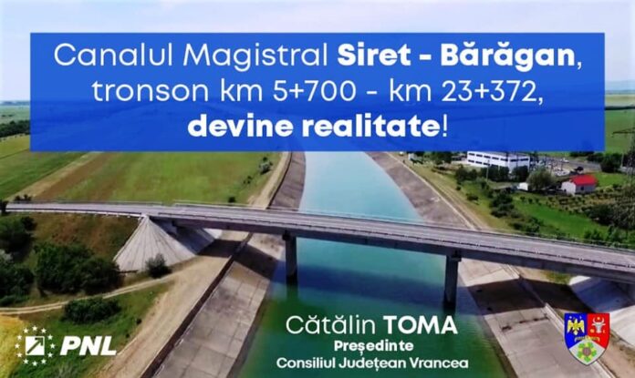 canal siret baragan