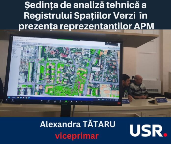 registrul spatiilor verzi
