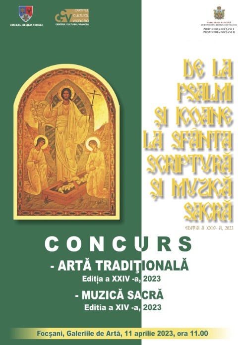 Afis 2023 Psalmi icoane si muzica sacra