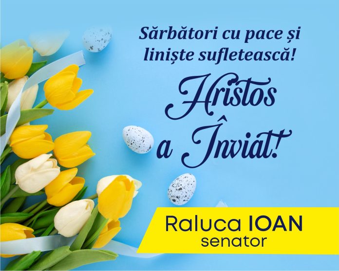 felicitare paste raluca ioan