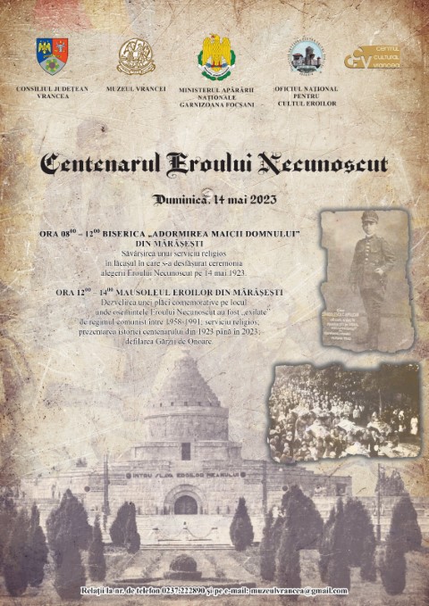 Centemarul Eroului_afis_comunicat