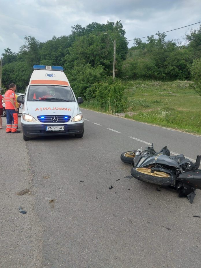 motocicleta accident