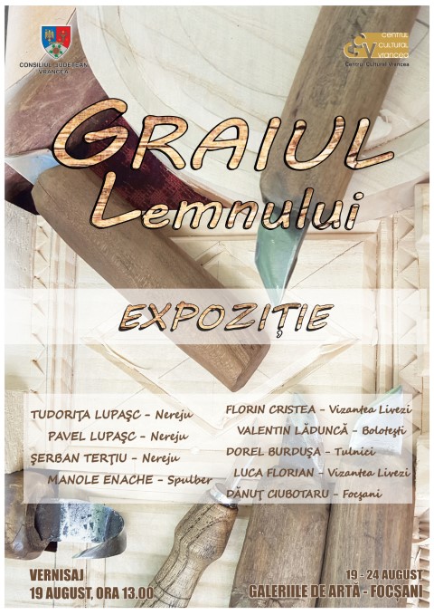 Afiș Graiul lemnului