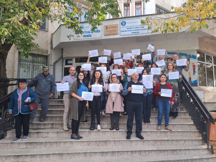casa de pensii protest