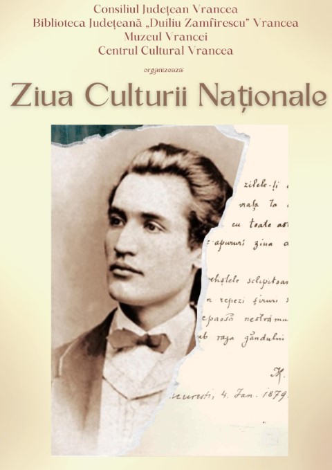 Afis- Ziua Culturii Naționale 2024