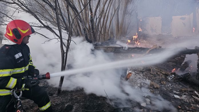 incendiu vegetatie uscata