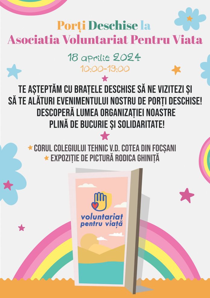 Porti deschide 24apr2024 Voluntariat Viata Marasesti