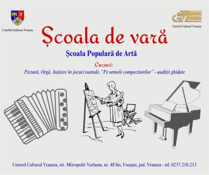 Afiș Școala de Vară 2024