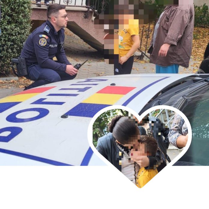 Gasire copil Politia Focsani