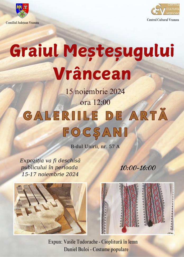 Afiș expo meșteșuguri