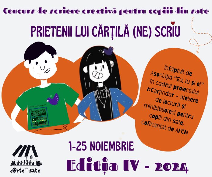 carte in sate_ afis concurs scriere creativa