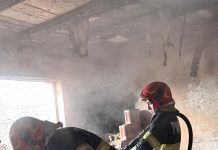 Incendiu devastator în comuna Vulturu: un bărbat rănit și pagube semnificative