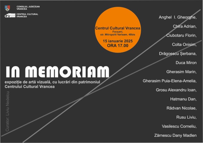 afiș In memoriam (Mică)