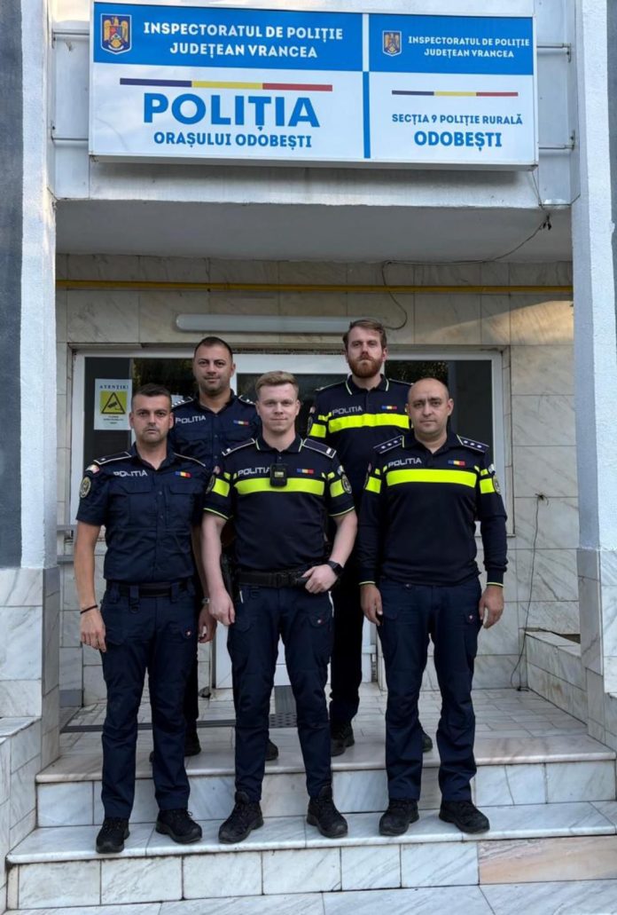 Politisti Odobesti interventie Jaristea