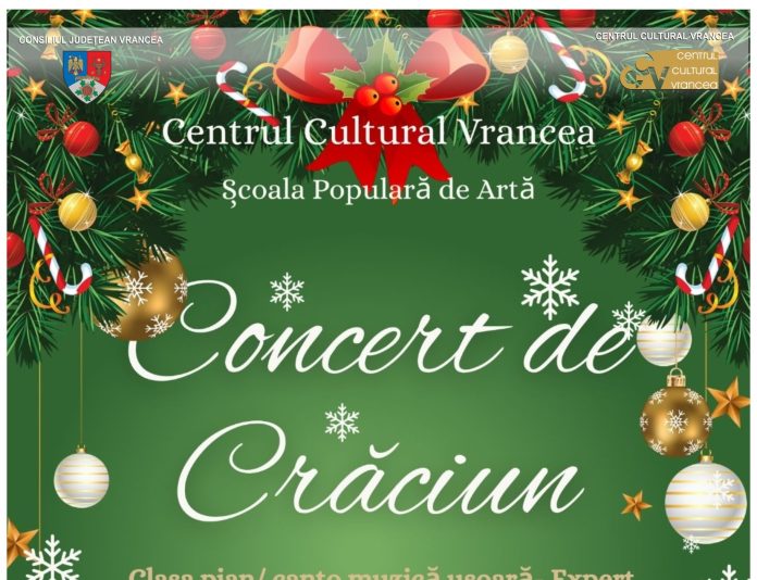 Afiș Concert de Crăciun 1