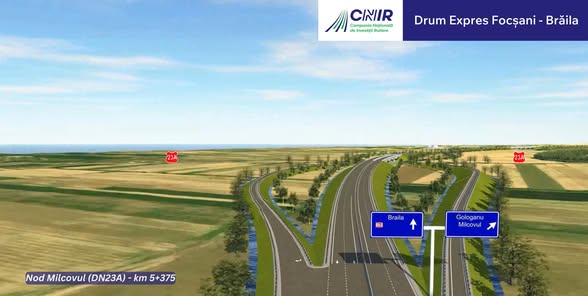 drum expres Focsani - Braila