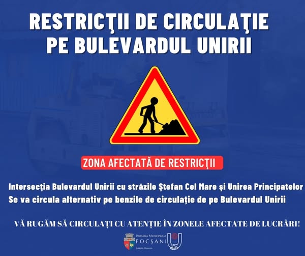restrictii bd unirii