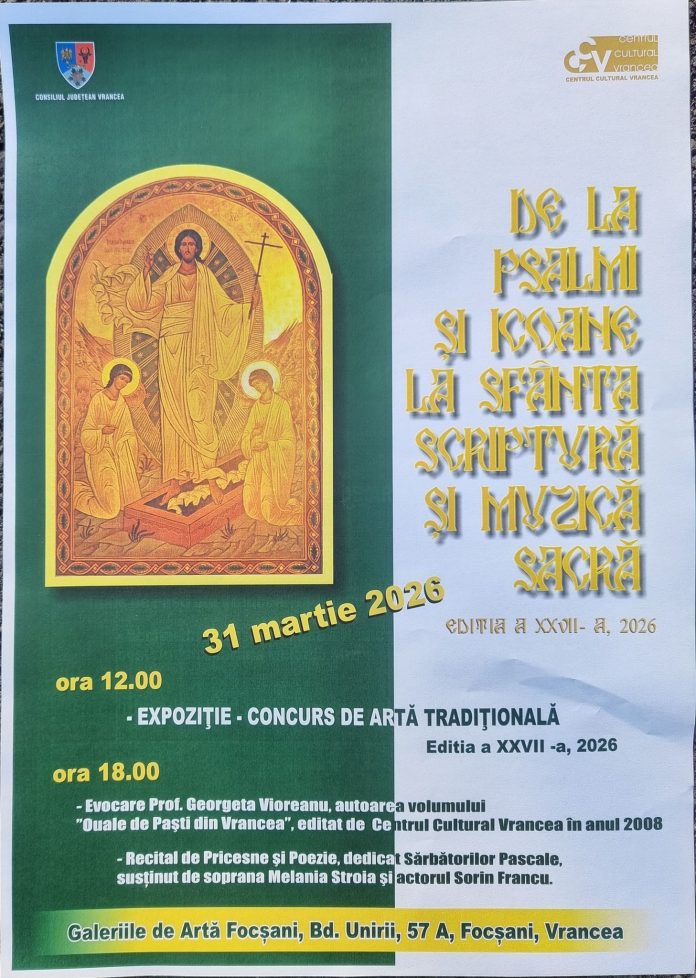 Afiș psalmi 2026