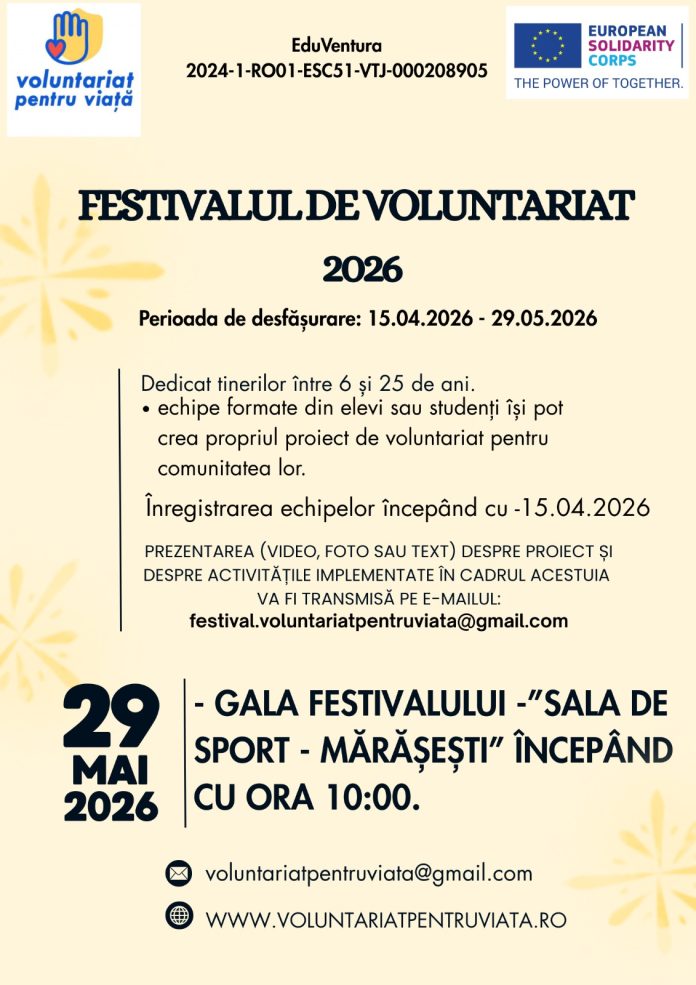 Festival Voluntariat mai 2026
