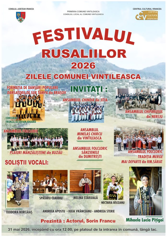 Afiș Festival Vintileasca