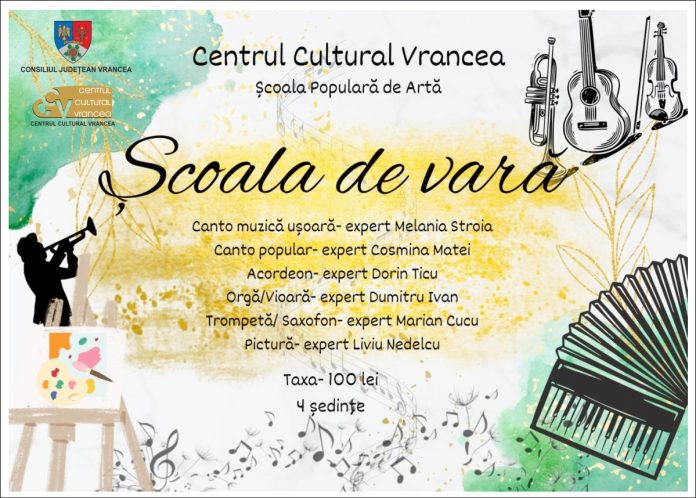 Afiș Școala de vară 2026