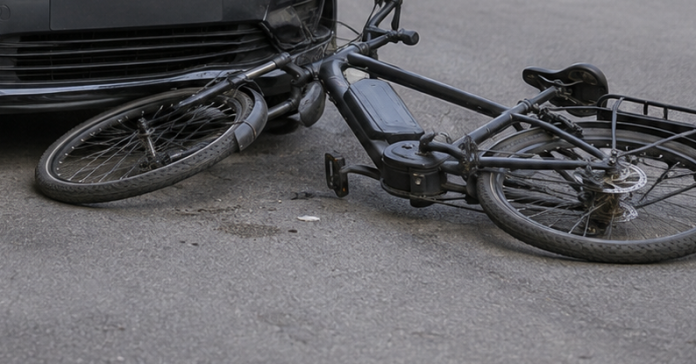 bicicleta electrica accident