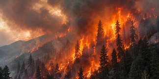 Reguli noi pentru prevenirea incendiilor de pădure. Dronele și camerele cu termoviziune ar putea fi folosite pentru depistarea focarelor
