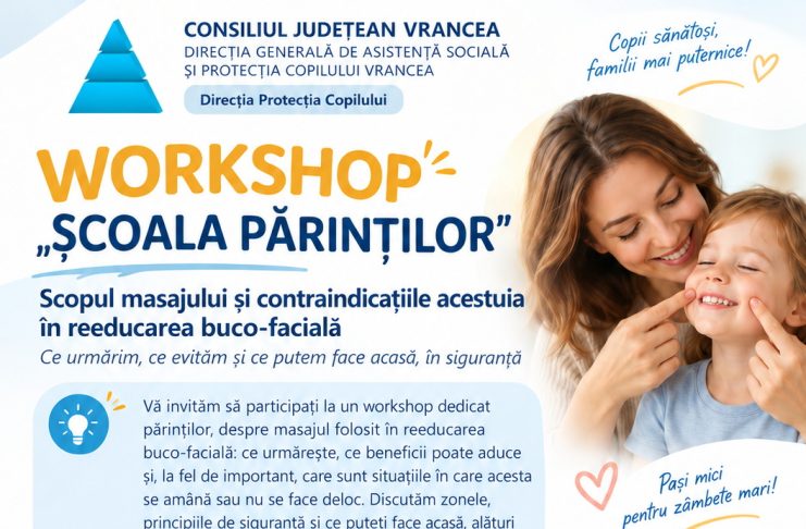 Workshop despre despre recuperarea copiilor cu dificultăți neuro – motorii