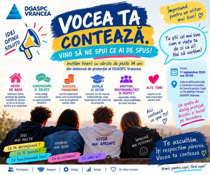 Afis Vocea Copiilor
